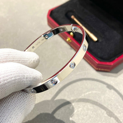 [ORA]LOVE BRACELET 6.1MM 10 DIAMONDS