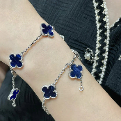 [ORA]CLOVER 5 MOTIF PIETERSITE BRACELET COLLECTION