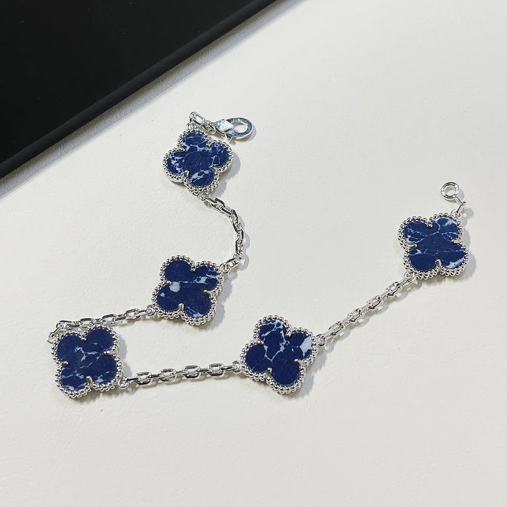 [ORA]CLOVER 5 MOTIF PIETERSITE BRACELET COLLECTION