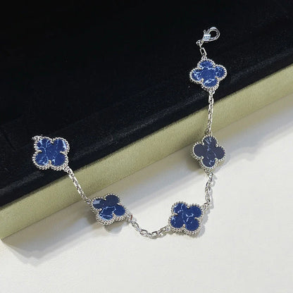 [ORA]CLOVER 5 MOTIF PIETERSITE BRACELET COLLECTION