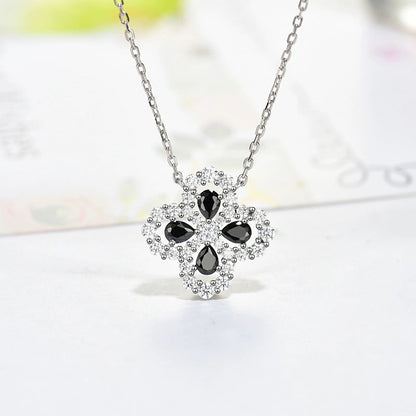 [ORA]LOOP NECKLACE FULL MOTIF DIAMOND 16MM MULTIPLE COLORS