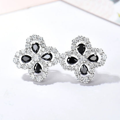 [ORA]LOOP EARRINGS FULL MOTIF DIAMOND 16MM