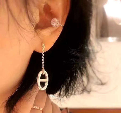[ORA]CHAINE TASSEL EARRINGS