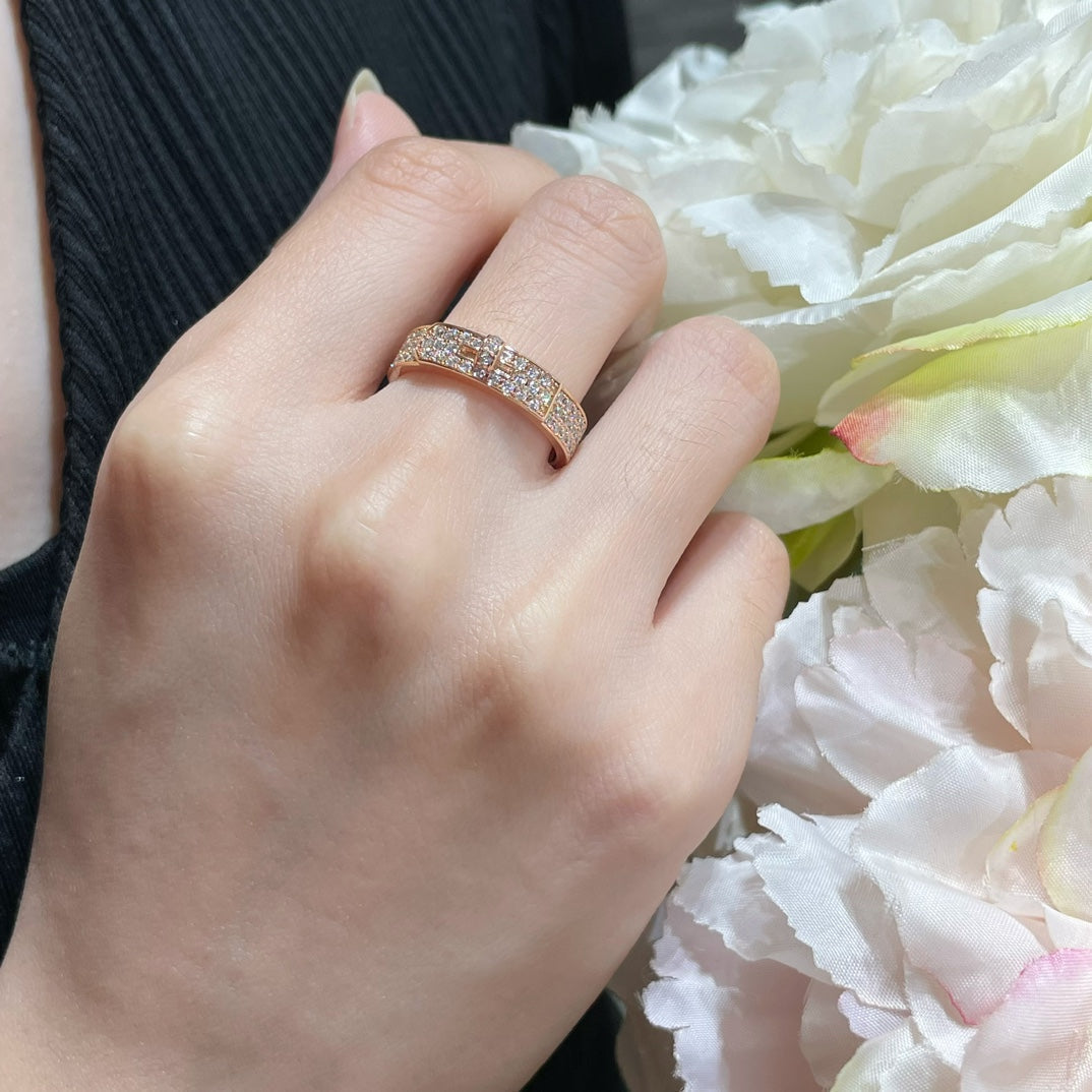 [ORA]KELLY PINK GOLD DIAMOND RING