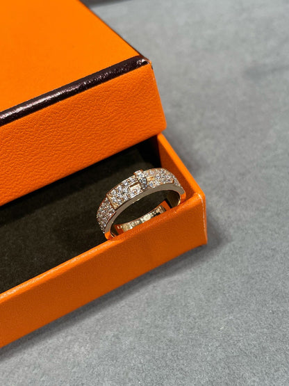 [ORA]KELLY PINK GOLD DIAMOND RING