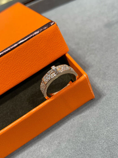 [ORA]KELLY PINK GOLD DIAMOND RING