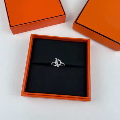 [ORA]ECHAPPEE RING SILVER DIAMOND