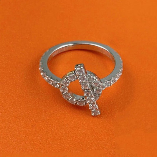[ORA]ECHAPPEE RING SILVER DIAMOND