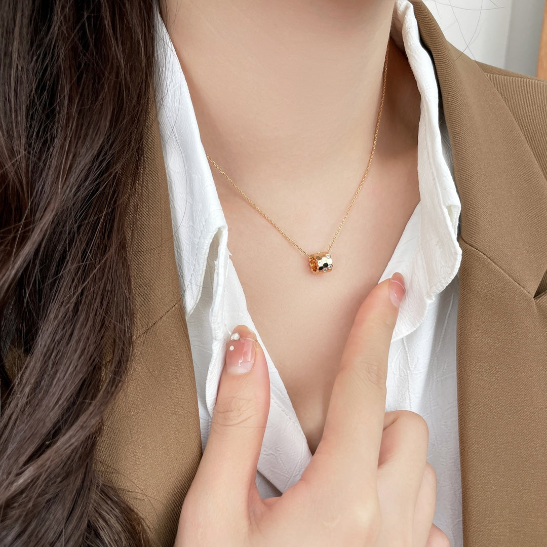 [ORA]BEE MINI PEDANT DIAMOND NECKLACE
