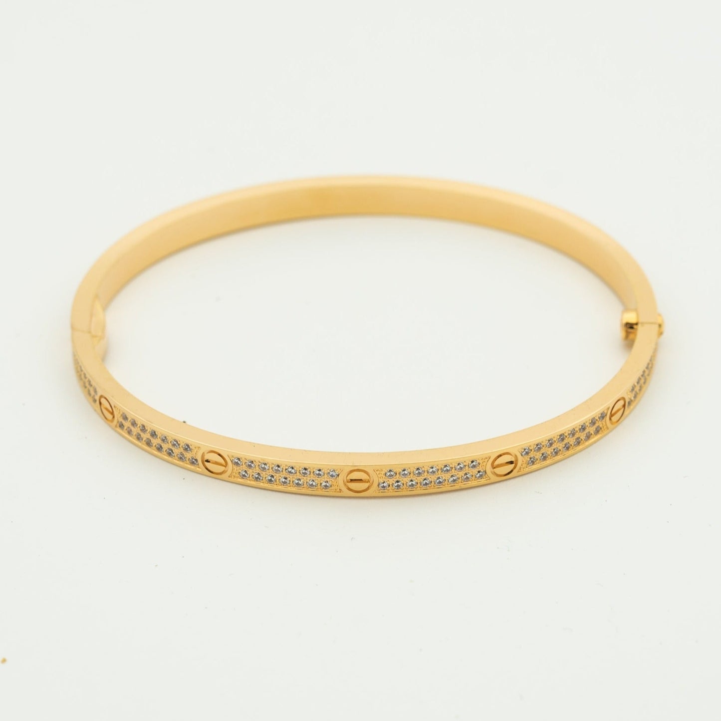 [ORA]LOVE BRACELET 3.65MM DIAMOND-PAVED