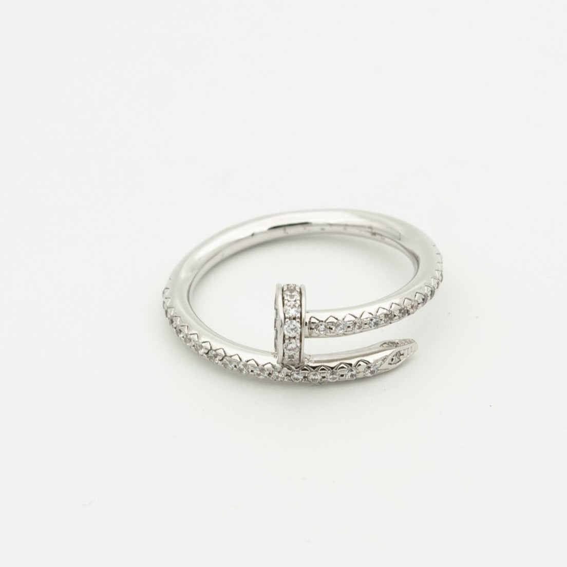 [ORA]JUSTE RING 1.8MM SILBER DIAMANTEN