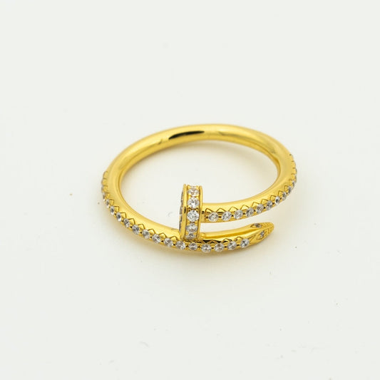 [ORA]JUSTE RING 1.8MM GOLD DIAMONDS