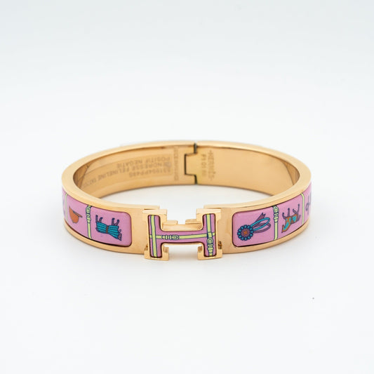 [ORA]H PINK GOLD BRACELET PINK CERAMIC