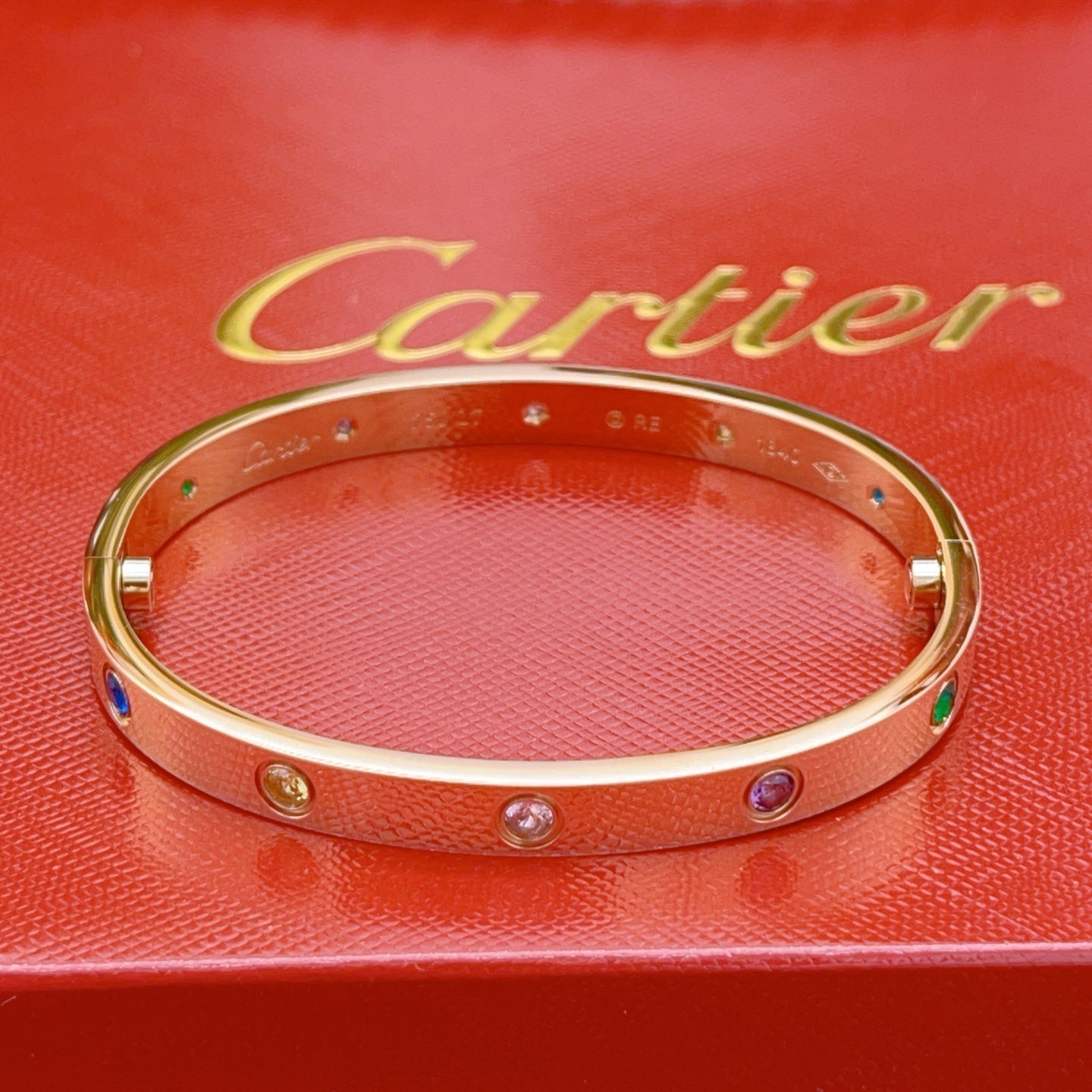 [ORA]2026 RAINBOW LOVE BRACELET 6.1MM  10 DIAMONDS