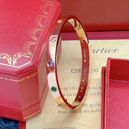 [ORA]2026 RAINBOW LOVE BRACELET 6.1MM  10 DIAMONDS
