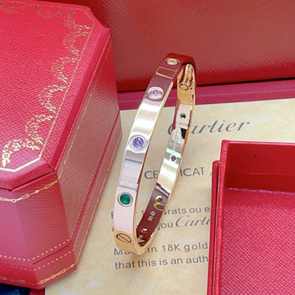 [ORA]2026 RAINBOW LOVE BRACELET 6.1MM  10 DIAMONDS