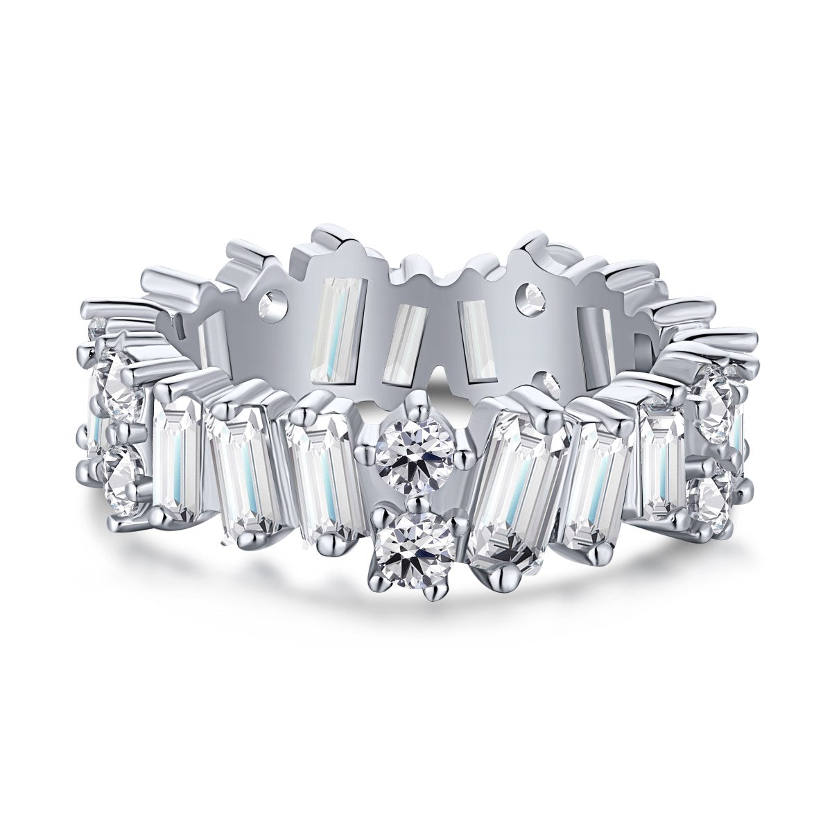 [ORA ]Delicate Multi Shape Tennis Ring