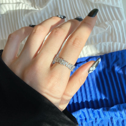 [ORA ]Delicate Multi Shape Tennis Ring
