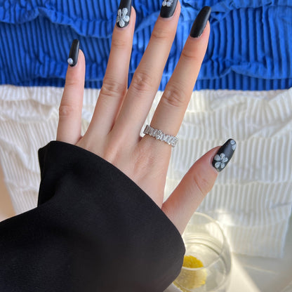 [ORA ]Delicate Multi Shape Tennis Ring