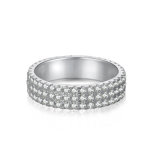 [ORA]Dainty Round Cut Tennis Ring