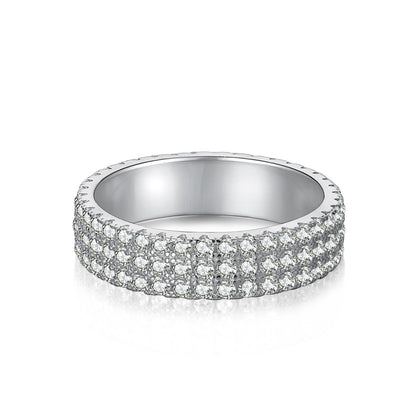 [ORA ]Dainty Round Cut Tennis Ring