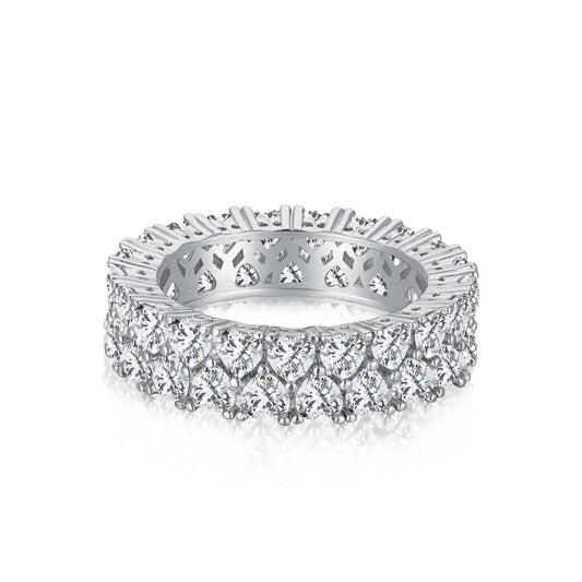 [ORA ]Sparkling Full Heart Ring