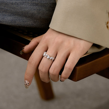 [ORA ]Delicate Multi Cut Ring