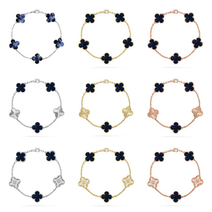 [ORA]CLOVER 5 MOTIF PIETERSITE BRACELET COLLECTION