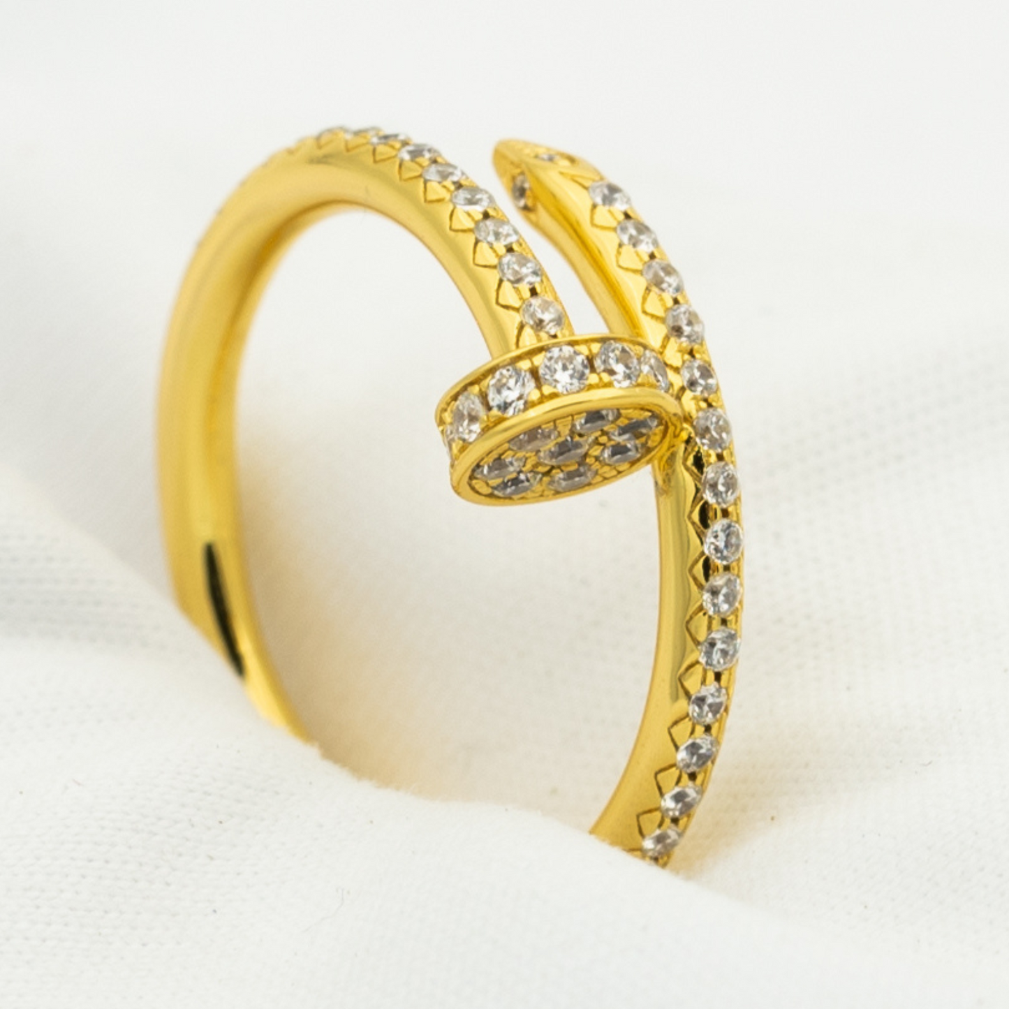 [ORA]JUSTE RING 1.8MM GOLD DIAMONDS