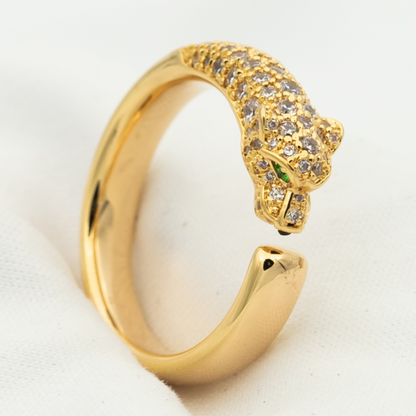 [ORA]PANTHERE RING DIAMOND 7.3MM