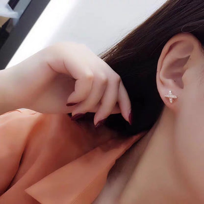 [ORA]JEUX DE GOLD DIAMOND EARRINGS