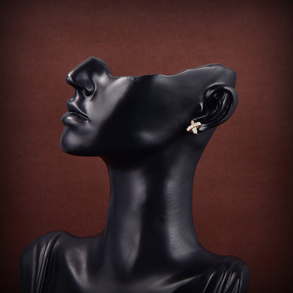 [ORA]JEUX DE GOLD DIAMOND EARRINGS