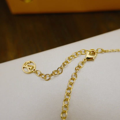 [ORA]BLOOMING SUPPLE NECKLACE BRASS