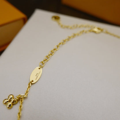 [ORA]BLOOMING SUPPLE NECKLACE BRASS
