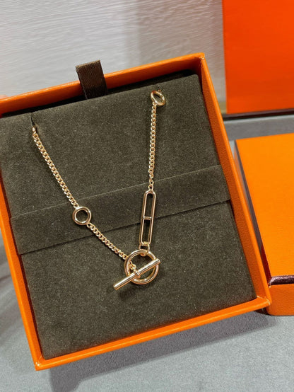 [ORA]HM STERLING CHAINE D'ANCRE HEART