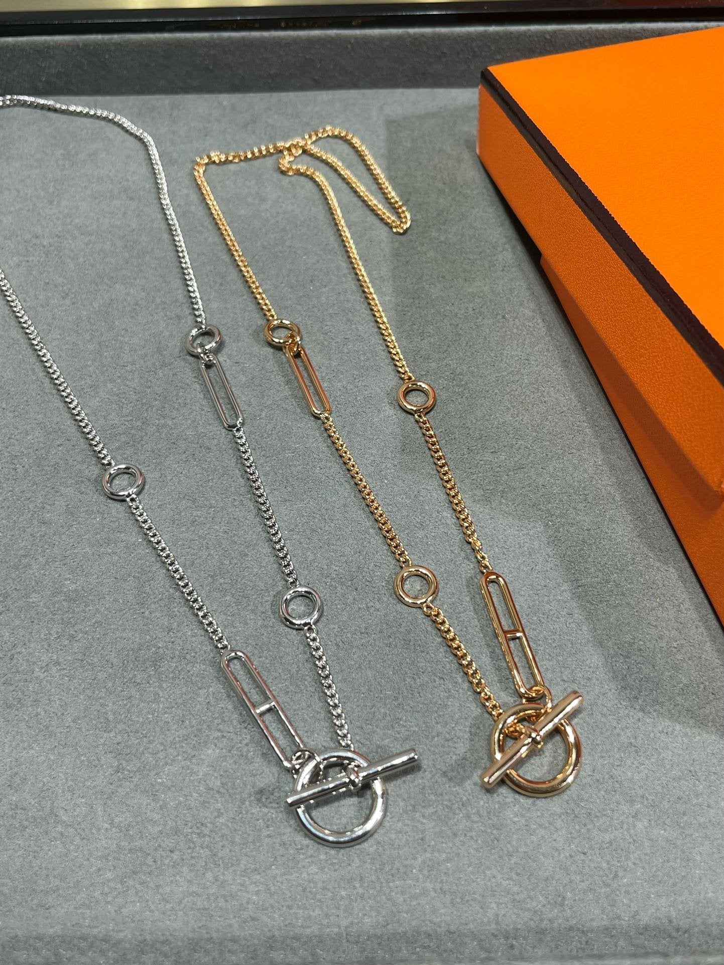 [ORA]HM STERLING CHAINE D'ANCRE HEART