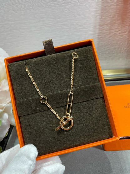 [ORA]HM STERLING CHAINE D'ANCRE HEART