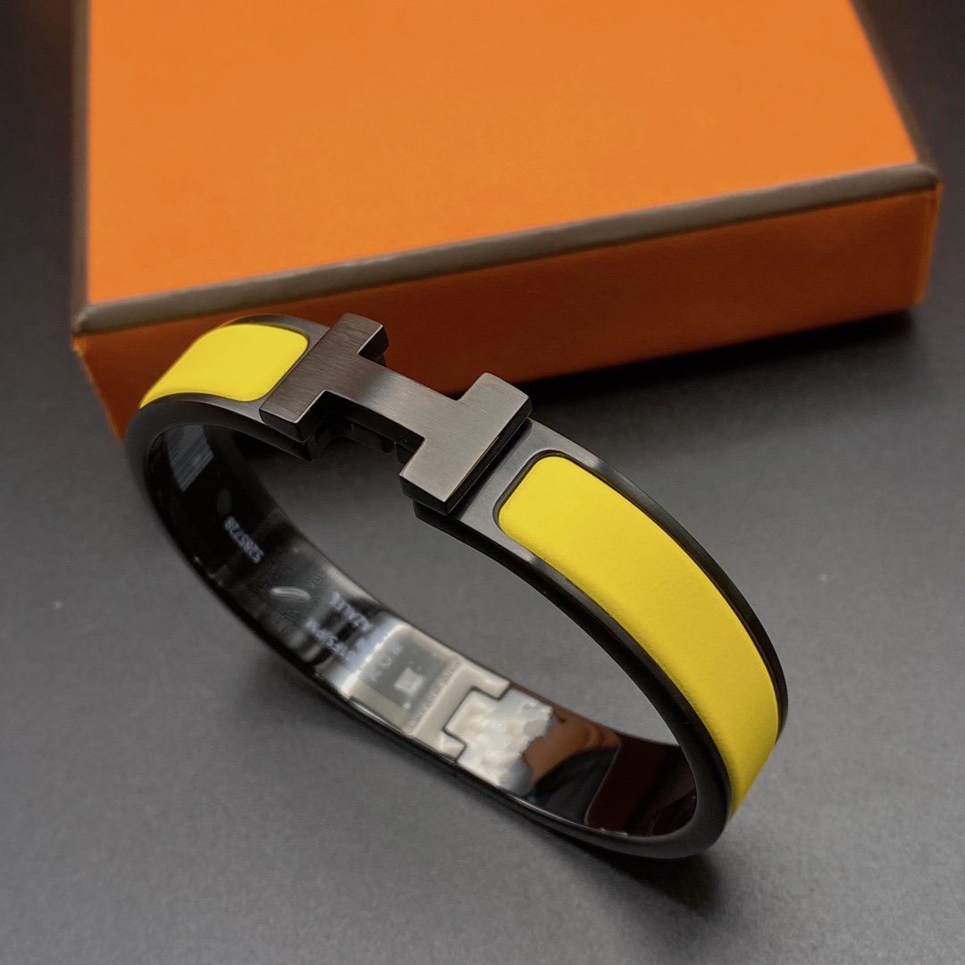 [ORA]CLIC HM SO BLACK YELLOW BRACELET