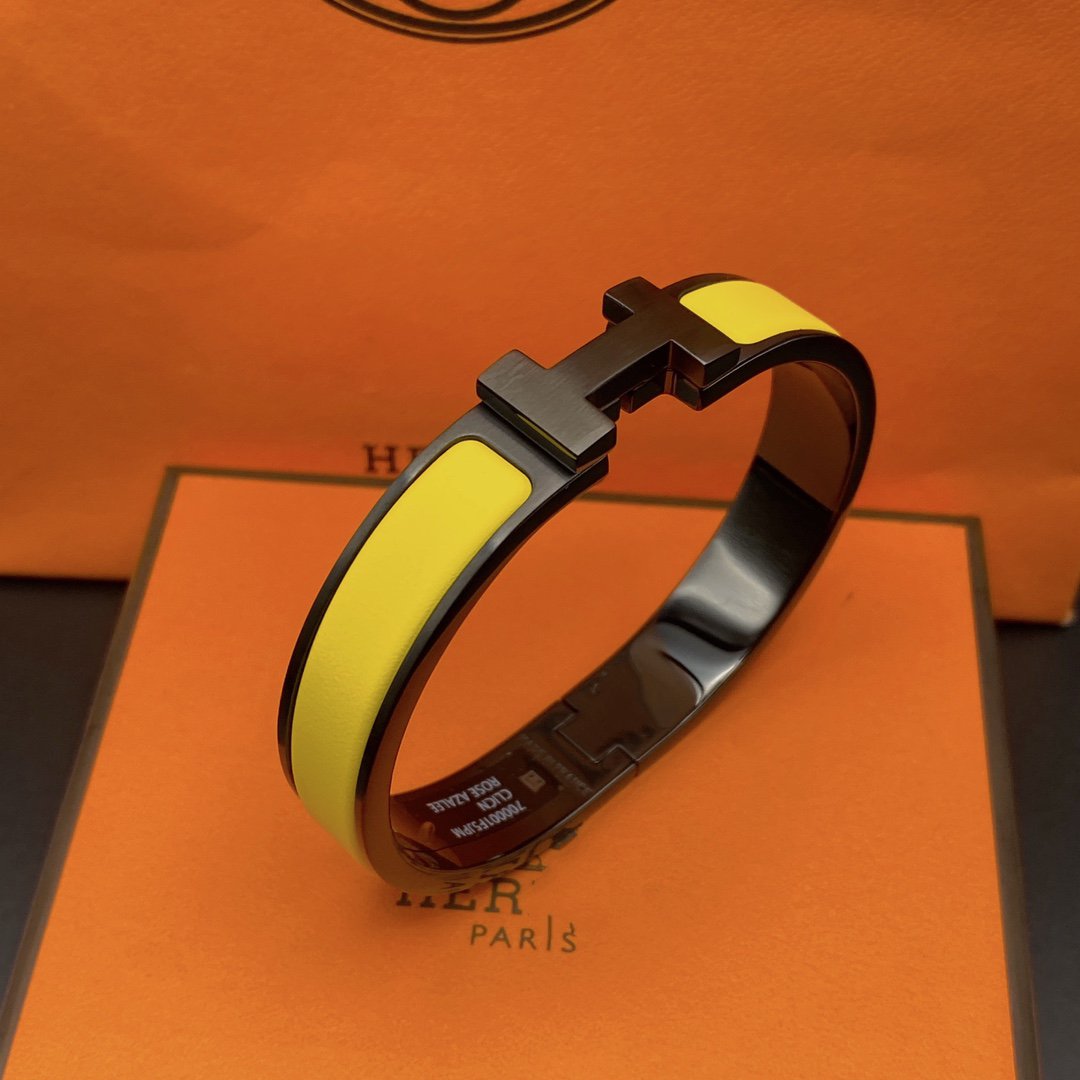 [ORA]CLIC HM SO BLACK YELLOW BRACELET