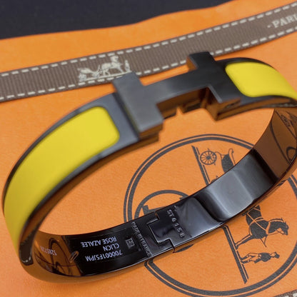 [ORA]CLIC HM SO BLACK YELLOW BRACELET