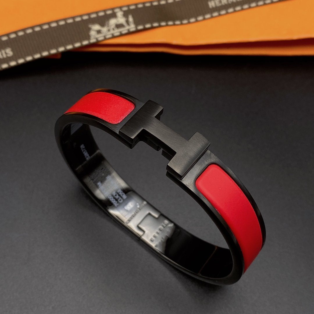 [ORA]CLIC HM SO BLACK RED BRACELET