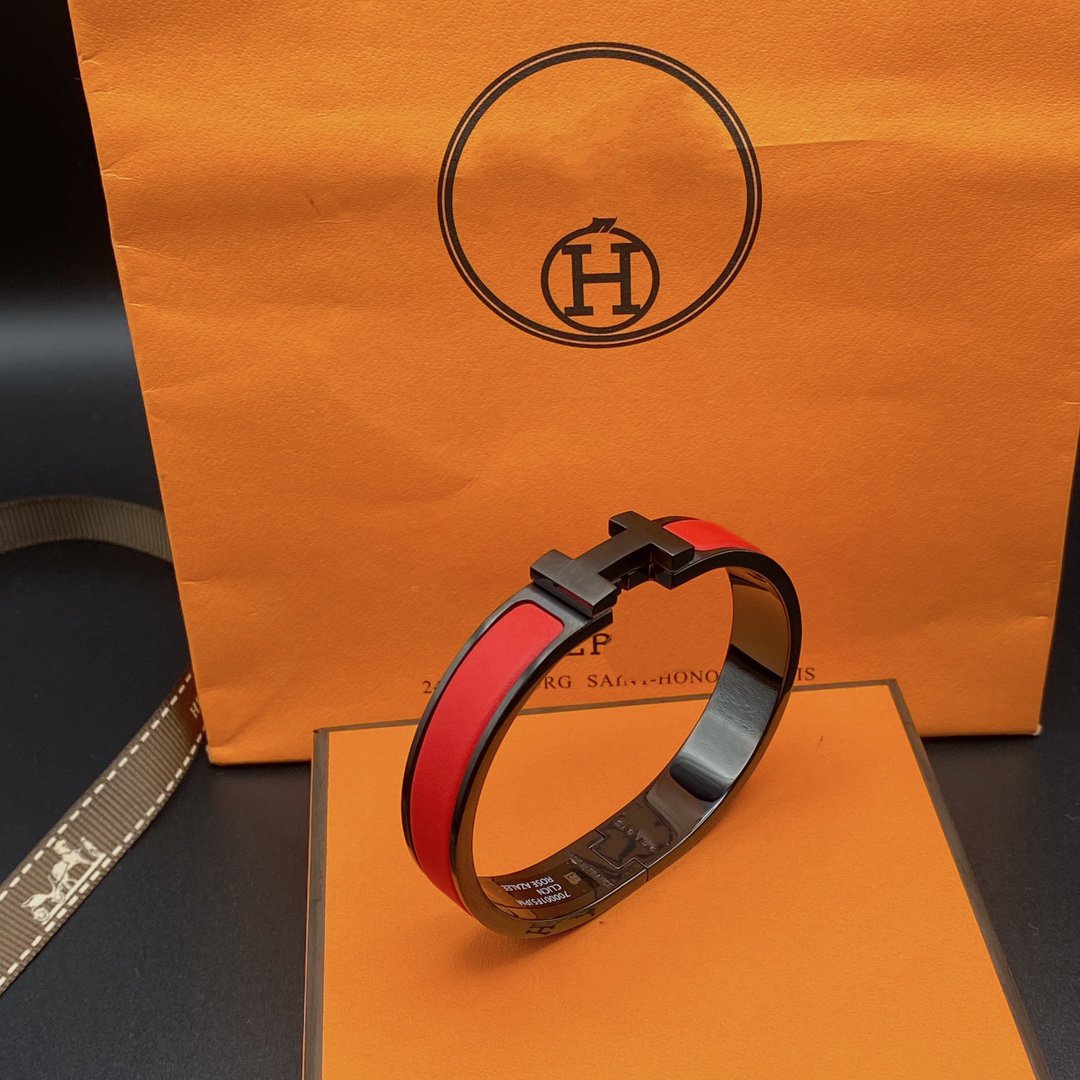 [ORA]CLIC HM SO BLACK RED BRACELET