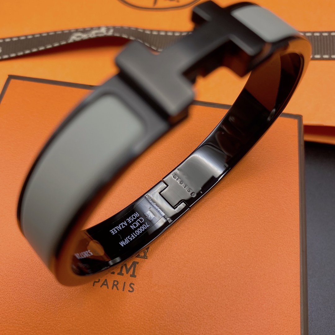 [ORA]CLIC HM SO BLACK GREY BRACELET