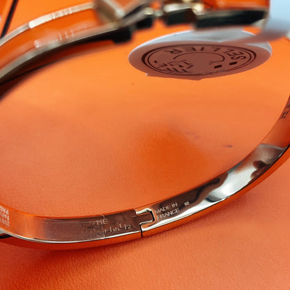 [ORA]CLASSIC HM CLIC RED 8MM ENAMEL BRACELET