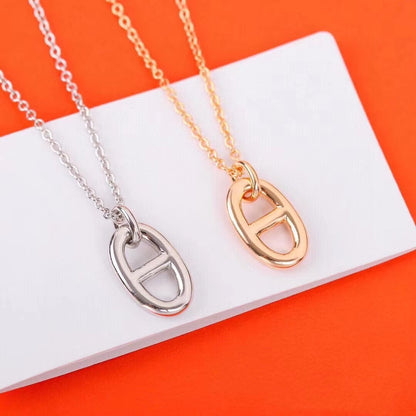 [ORA]HM PIG NOSE NECKLACE