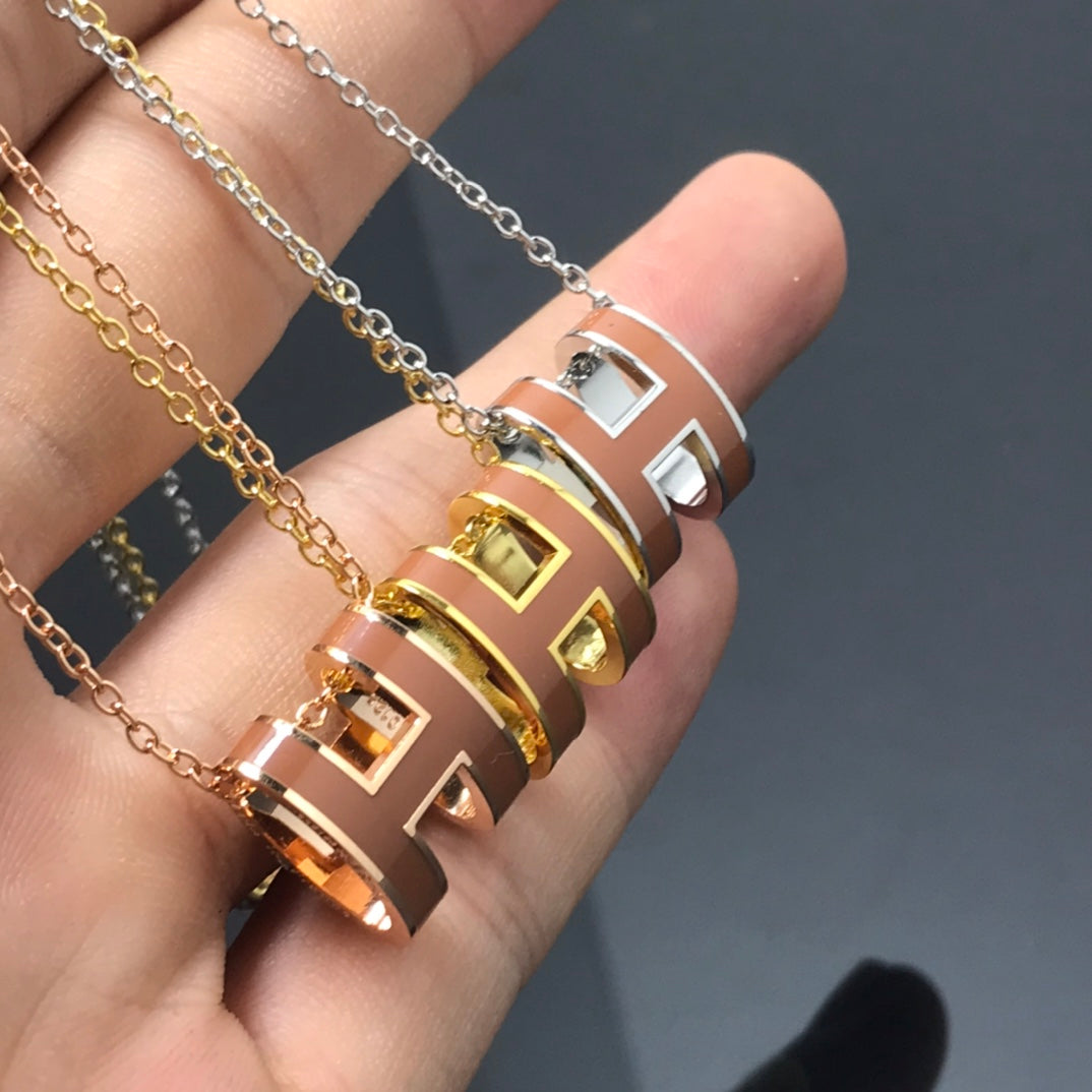 [ORA]H NECKLACE BROWN