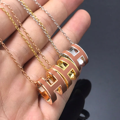[ORA]H NECKLACE BROWN