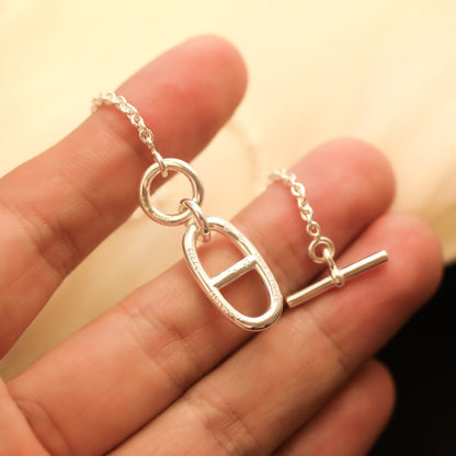 [ORA]HM CHAINE D'ANCRE PENDANT NECKLACE STERLING SILVER