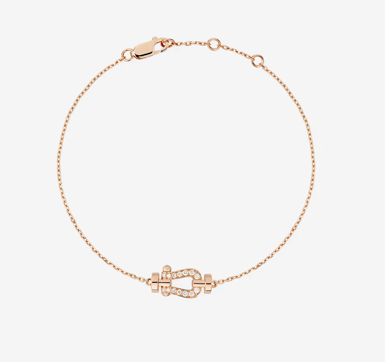 [ORA]FORCE 10 FULL DIAMOND BUCKLE CHAIN LINK MINI MODEL