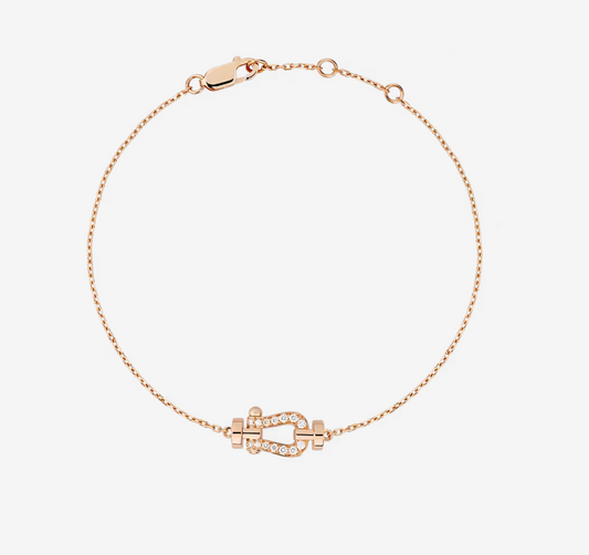 [ORA]FORCE 10 FULL DIAMOND BUCKLE CHAIN LINK MINI MODEL